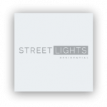 Black and white version of the Streetlights Residential logo to represent the continued partnership with TEAL's central plant system